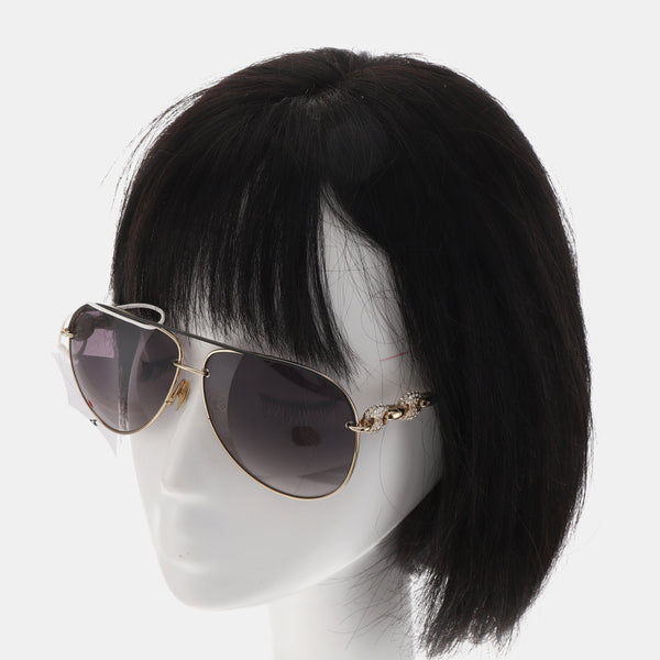 Gray Synthetic Sunglasses