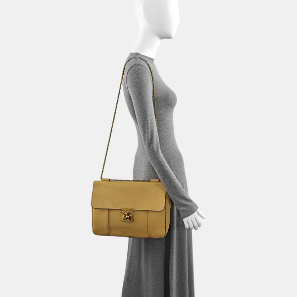 Elsie Calfskin Beige