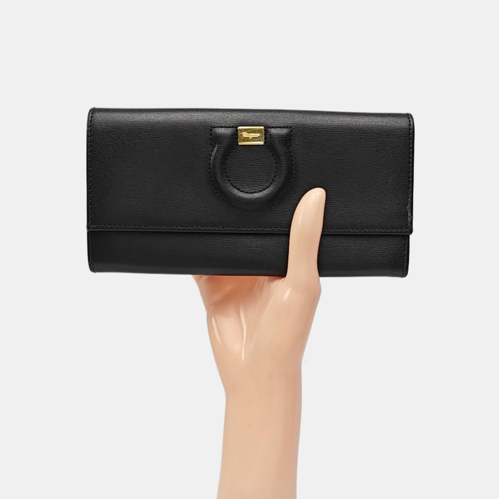 City Calfskin Black Wallet