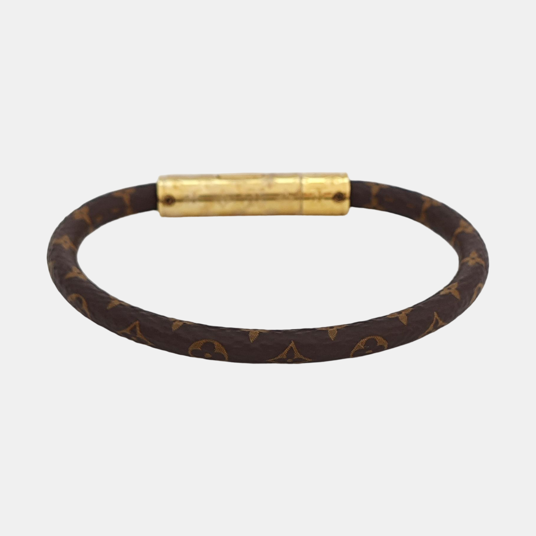 CONFIDENTIEL Metal Brown Bangle