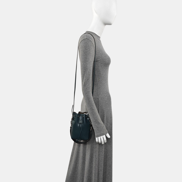 Mon Tresor Mini Calfskin Blue