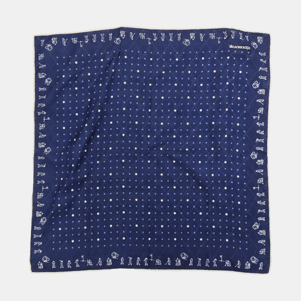 Cotton Handkerchief Blue