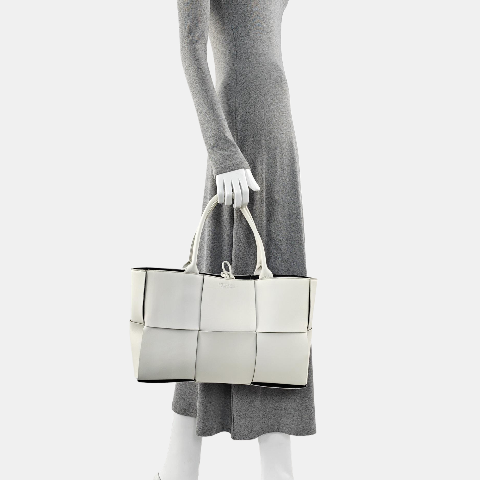 Arco Medium Calfskin White