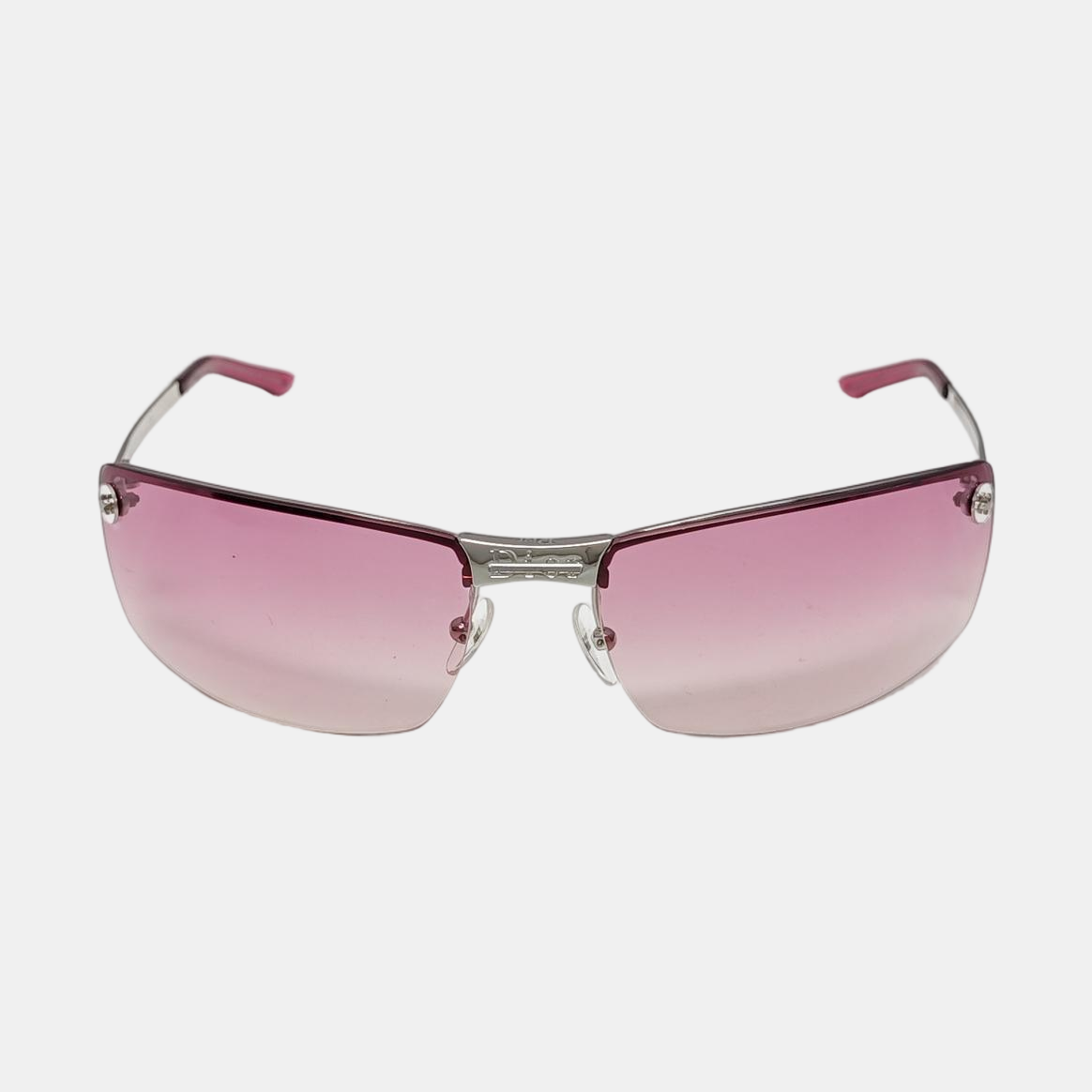 Metal Sunglasses Red