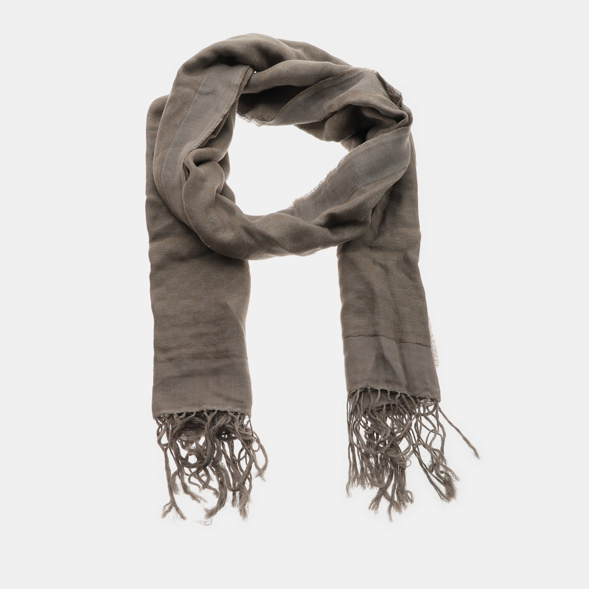 Cotton Scarf Brown