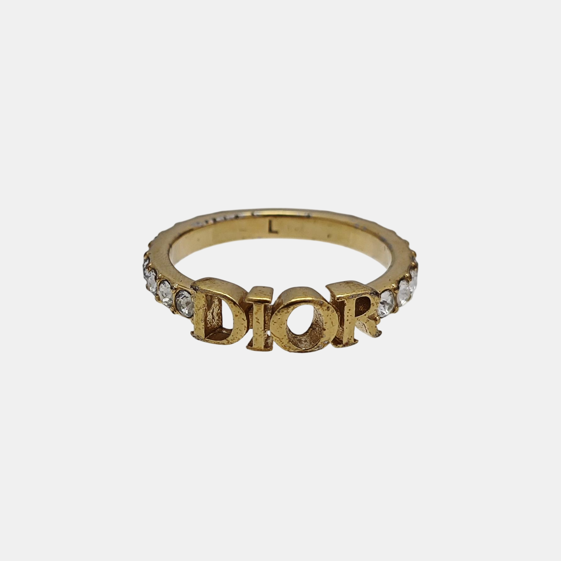 Dio(r)evolution Metal Gold Ring EU 54