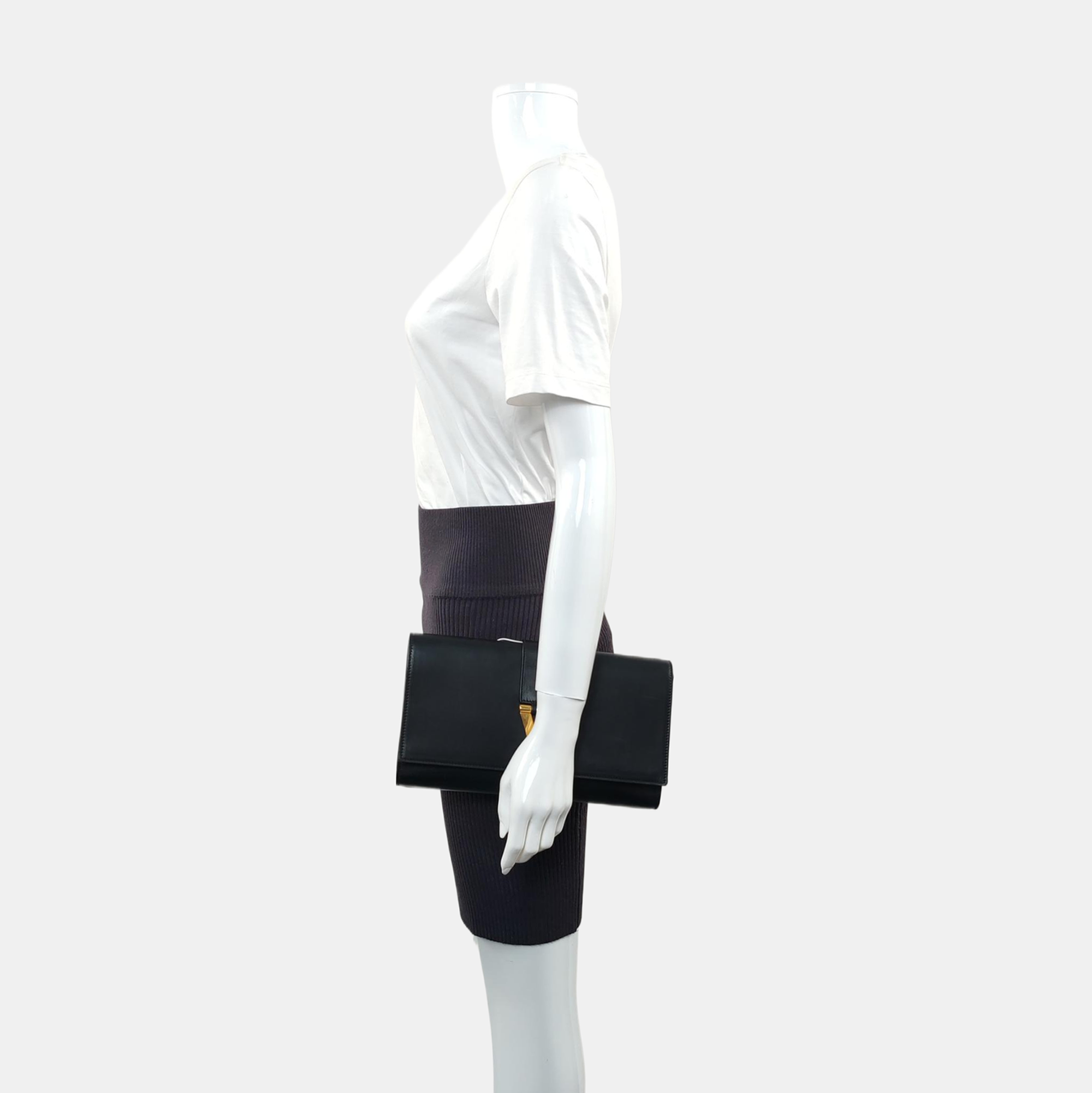 CHYC Y LIGNE Calfskin Black