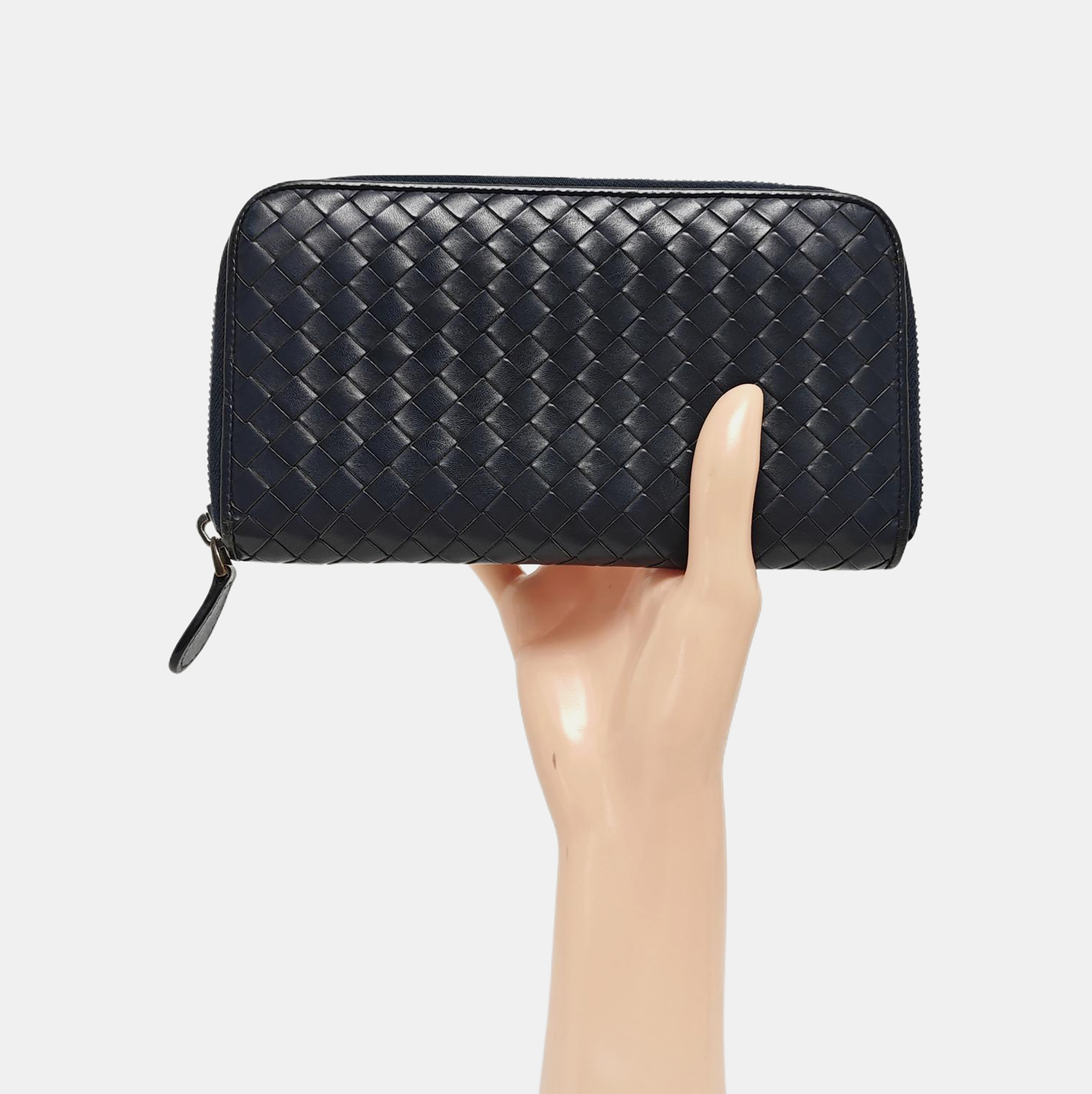 Calfskin Wallet Blue