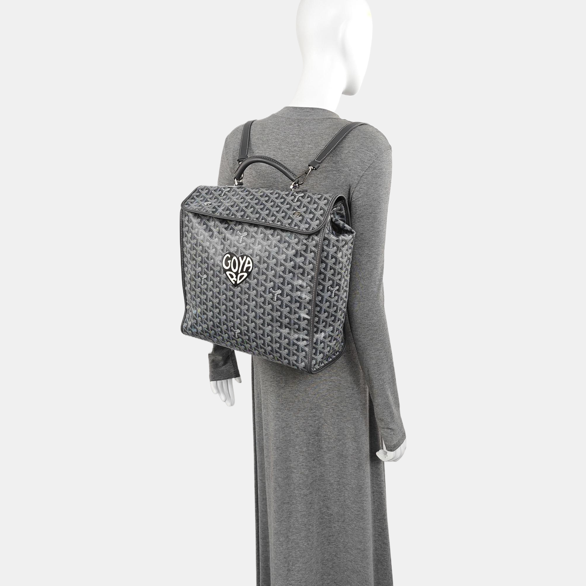 Saint Léger Coated Canvas Gray