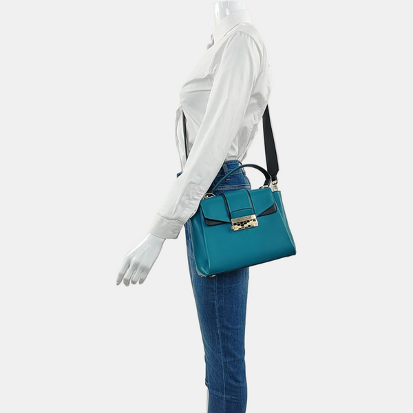 SERPENTI VIPER Calfskin Blue
