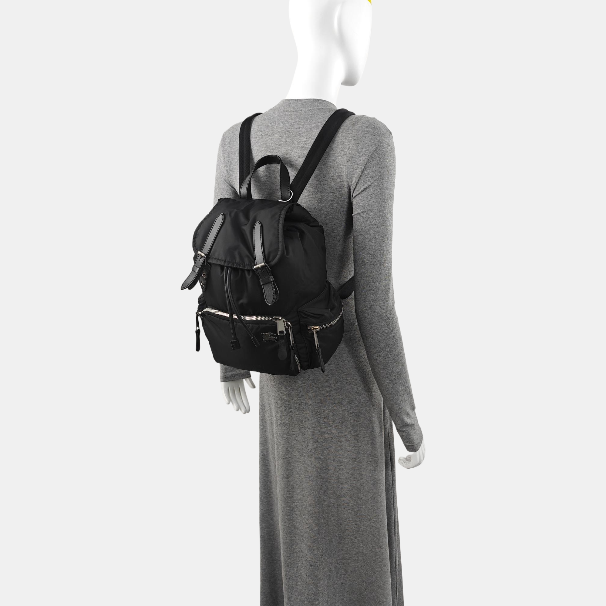 The Rucksack Nylon Black