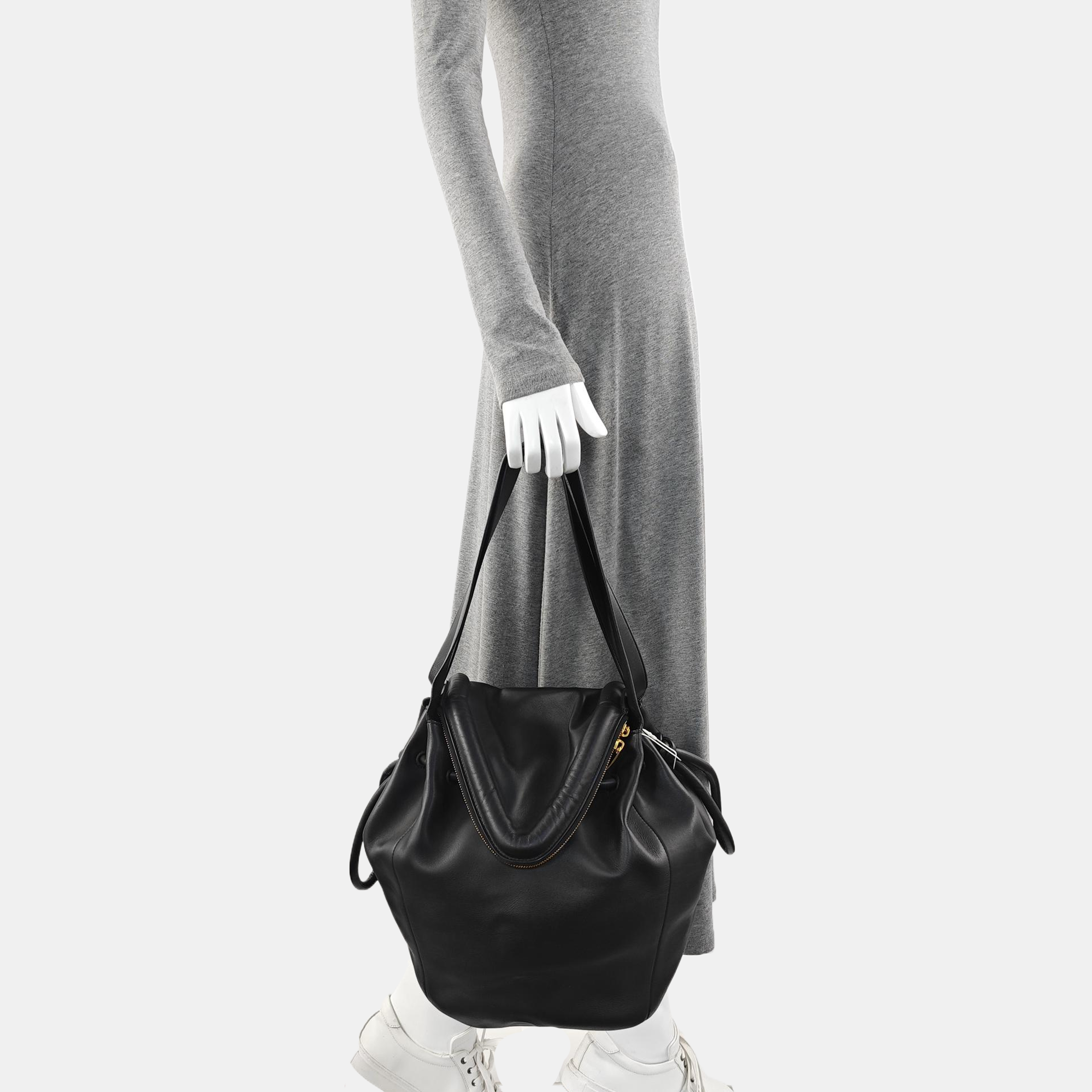 Beak Calfskin Black