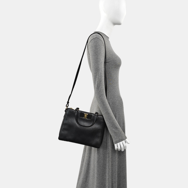 Ginny Calfskin Black