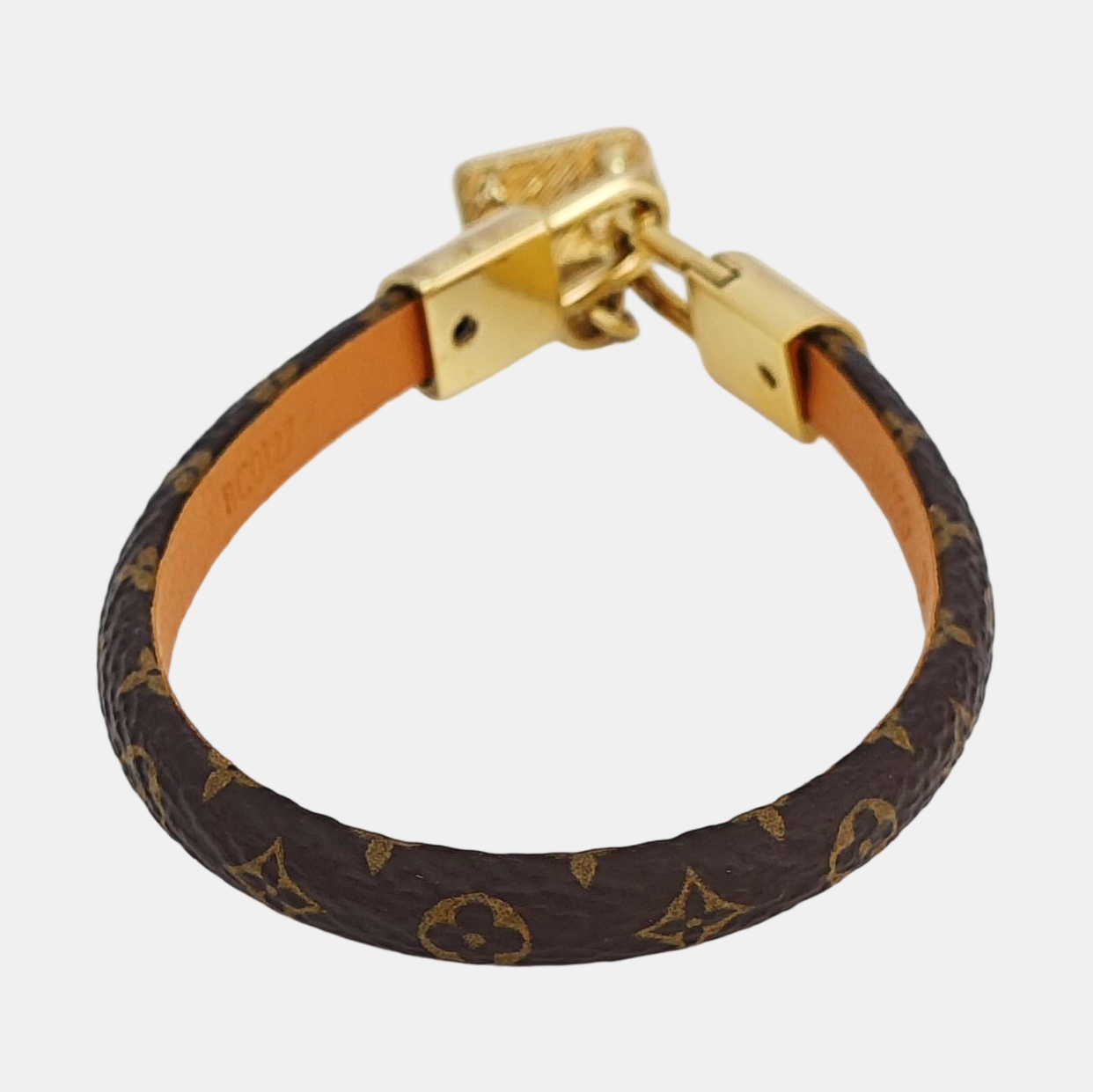 ALMA Leather Brown Bangle