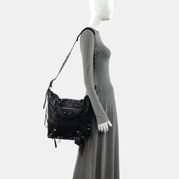 Le Cagole Small Calfskin Black