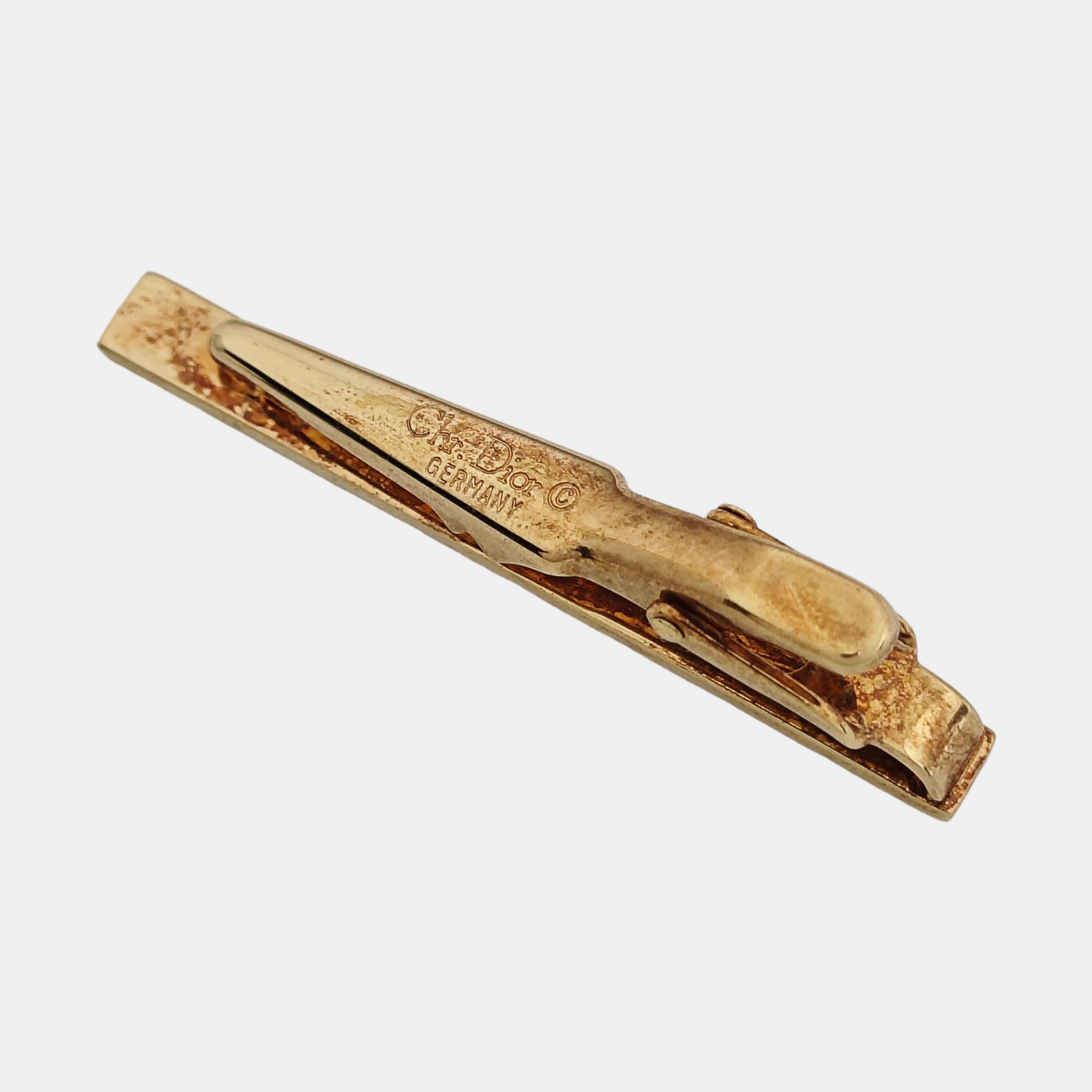Metal Tie Clip Gold