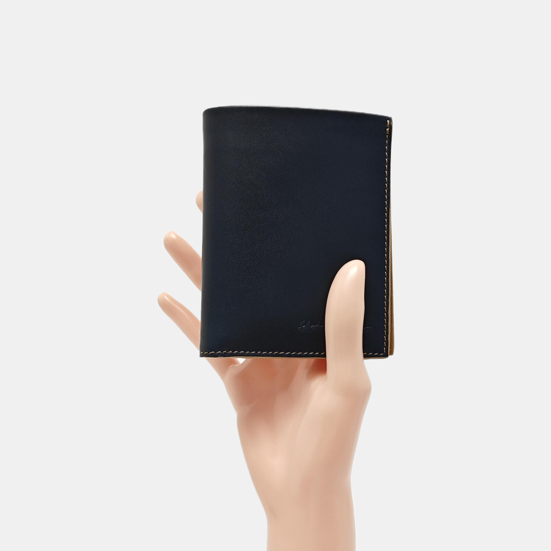 Calfskin Wallet Blue