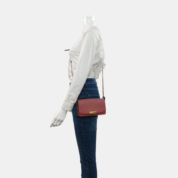 Langley Calfskin Red