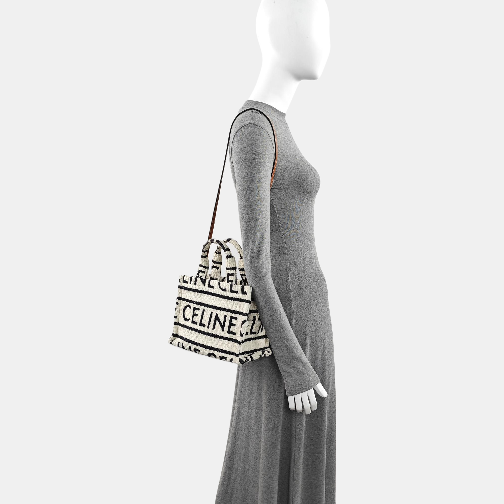 Fabric Tote Bag Beige
