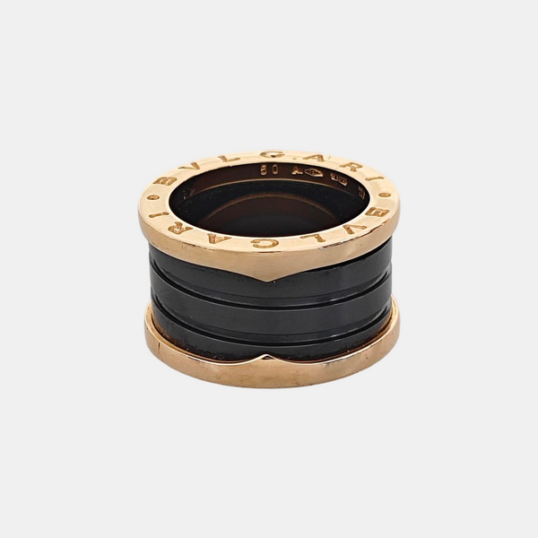 B.ZERO1 18k Rose Gold Ring EU 50