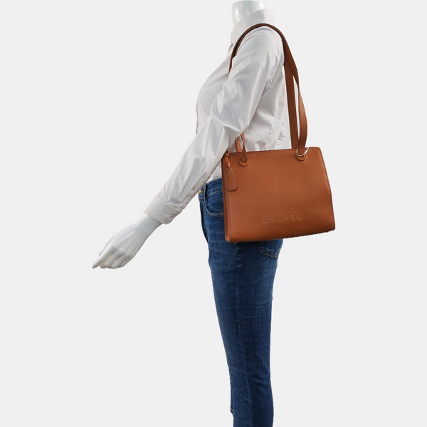 Grained Calfskin Brown