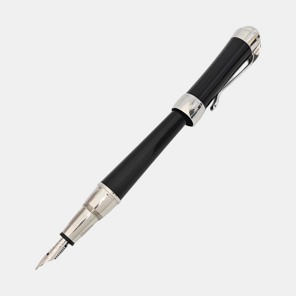 Bolígrafo Negro Metálico