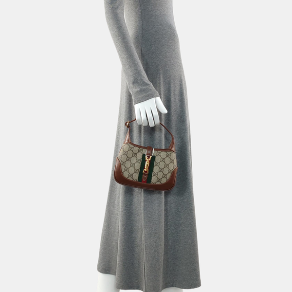 Jackie 1961 Lona Revestida Mini Monograma Beige