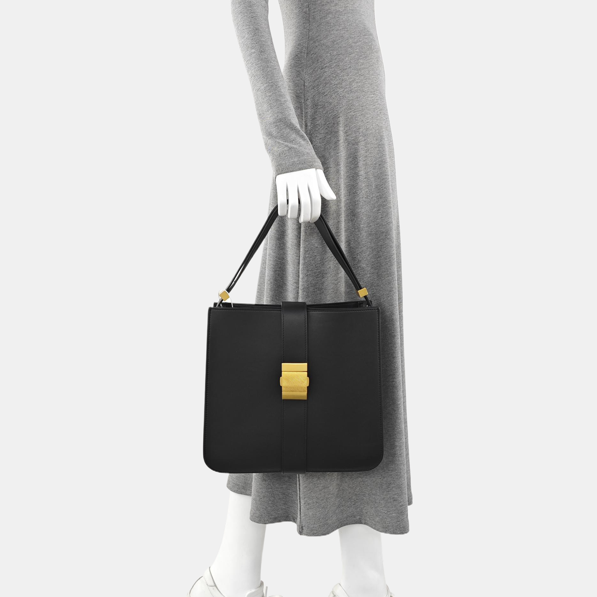 Marie Lambskin Black