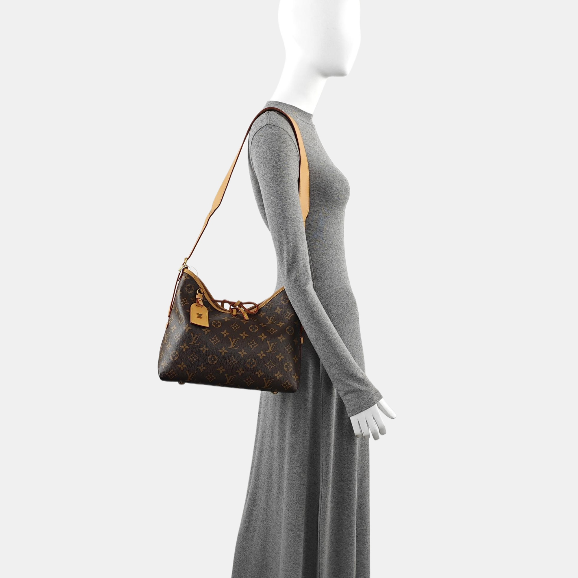 CARRYALL PM Monogram Coated Canvas Brown