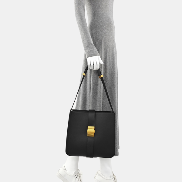 Marie Lambskin Black