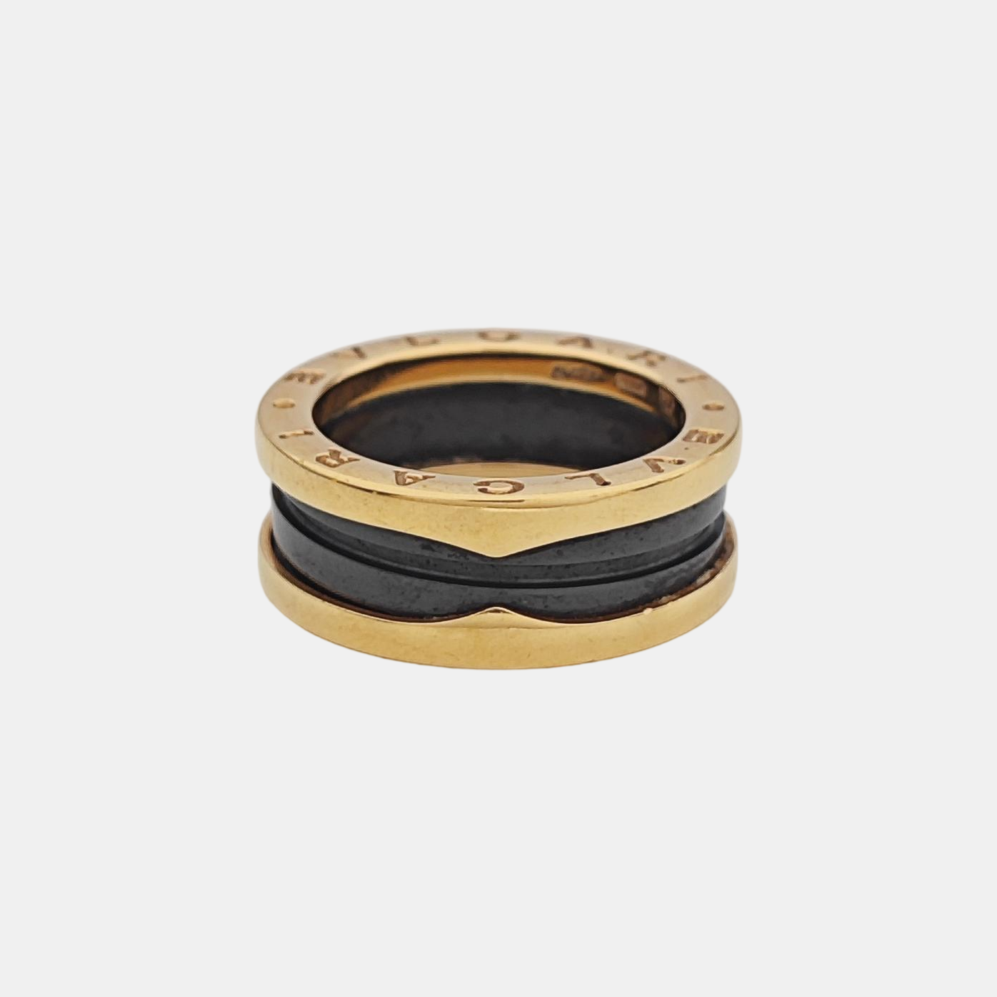 B.ZERO1 18k Rose Gold Ring EU 53