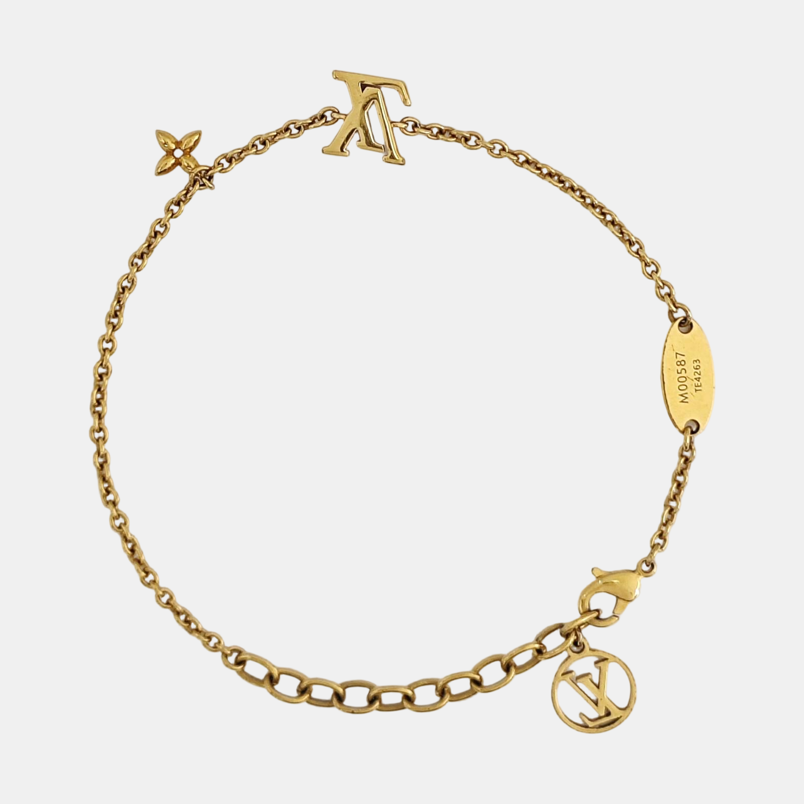 BLOOMING Metal Gold Bracelet