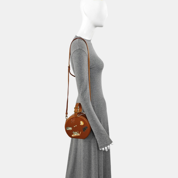 BOITE CHAPEAU PM Calfskin Brown