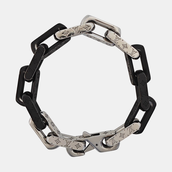 MONOGRAM CHAIN Metal Silver Bracelet