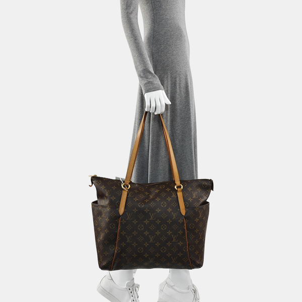 TOTALLY GM Monogram Coated Canvas Brown