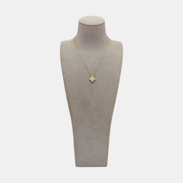 Vintage Alhambra 18k Rose Gold Necklace