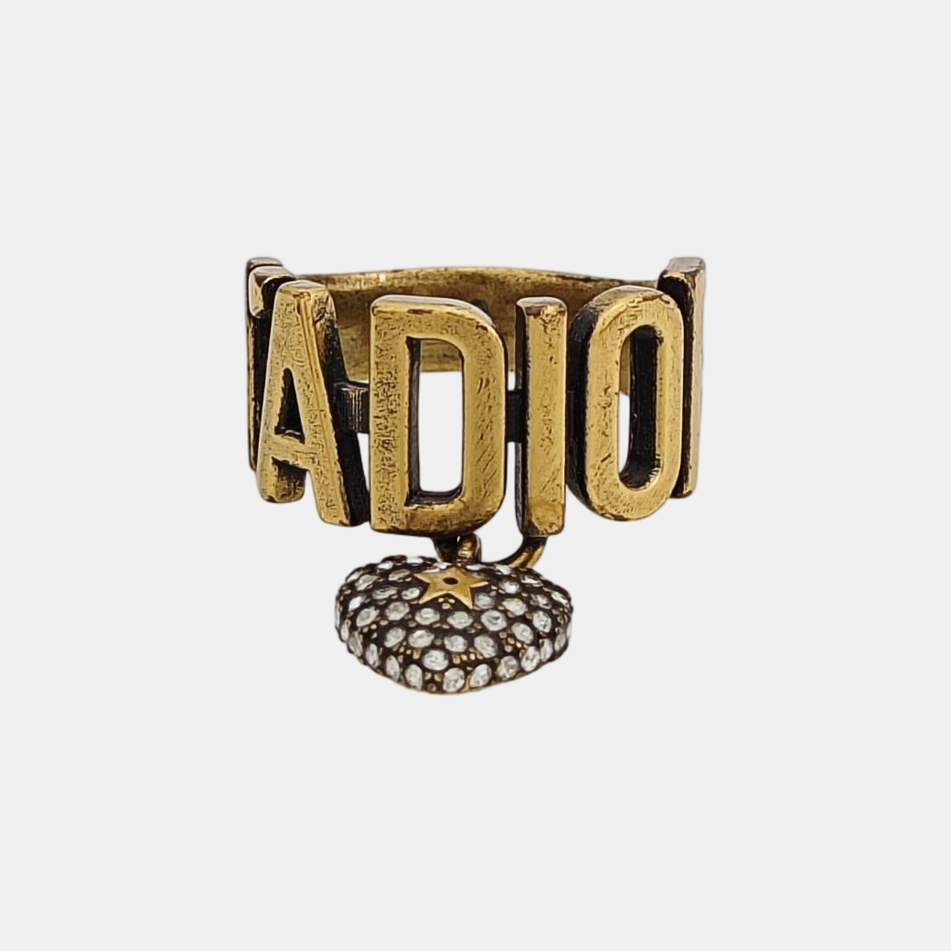 J'adior Metal Gold Ring EU 49