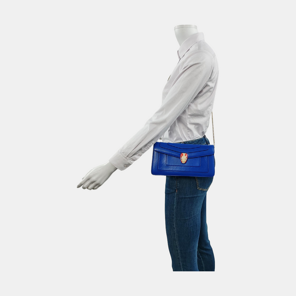 SERPENTI FOREVER Calfskin Blue