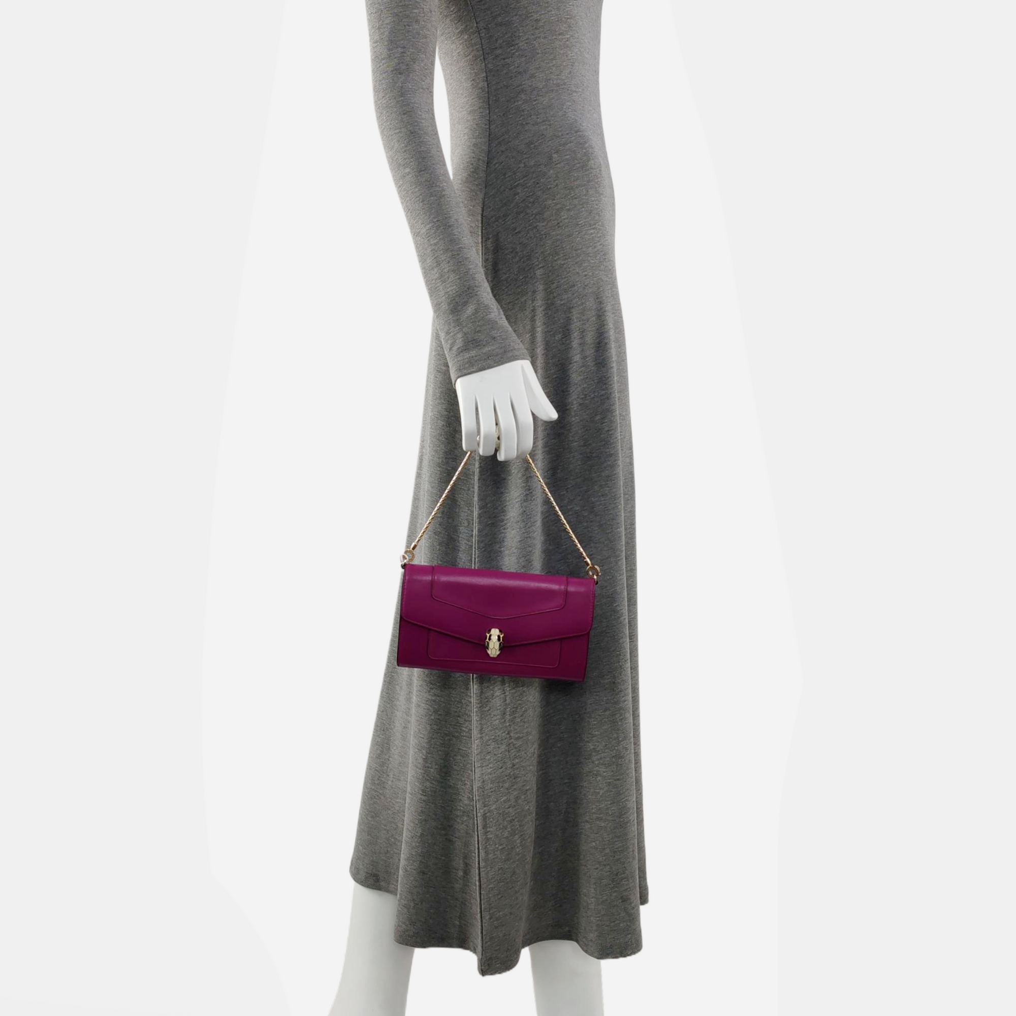 SERPENTI FOREVER Calfskin Pink