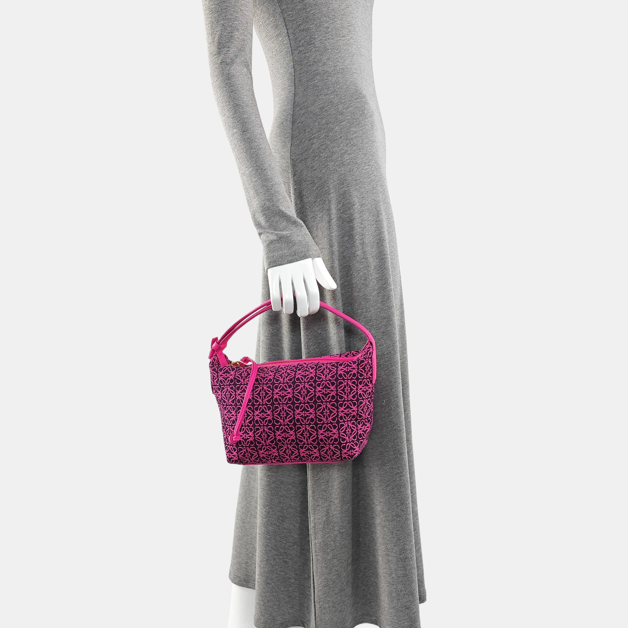 Monogram Canvas Top Handle Bag Pink