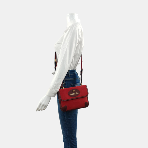 Neo Vintage Small Suede Red