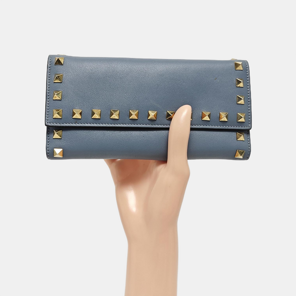 Calfskin Clutch Blue