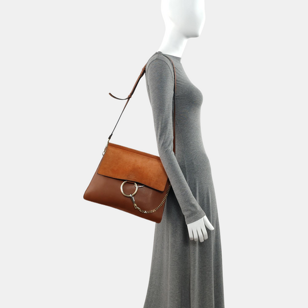 Faye Medium Calfskin Brown