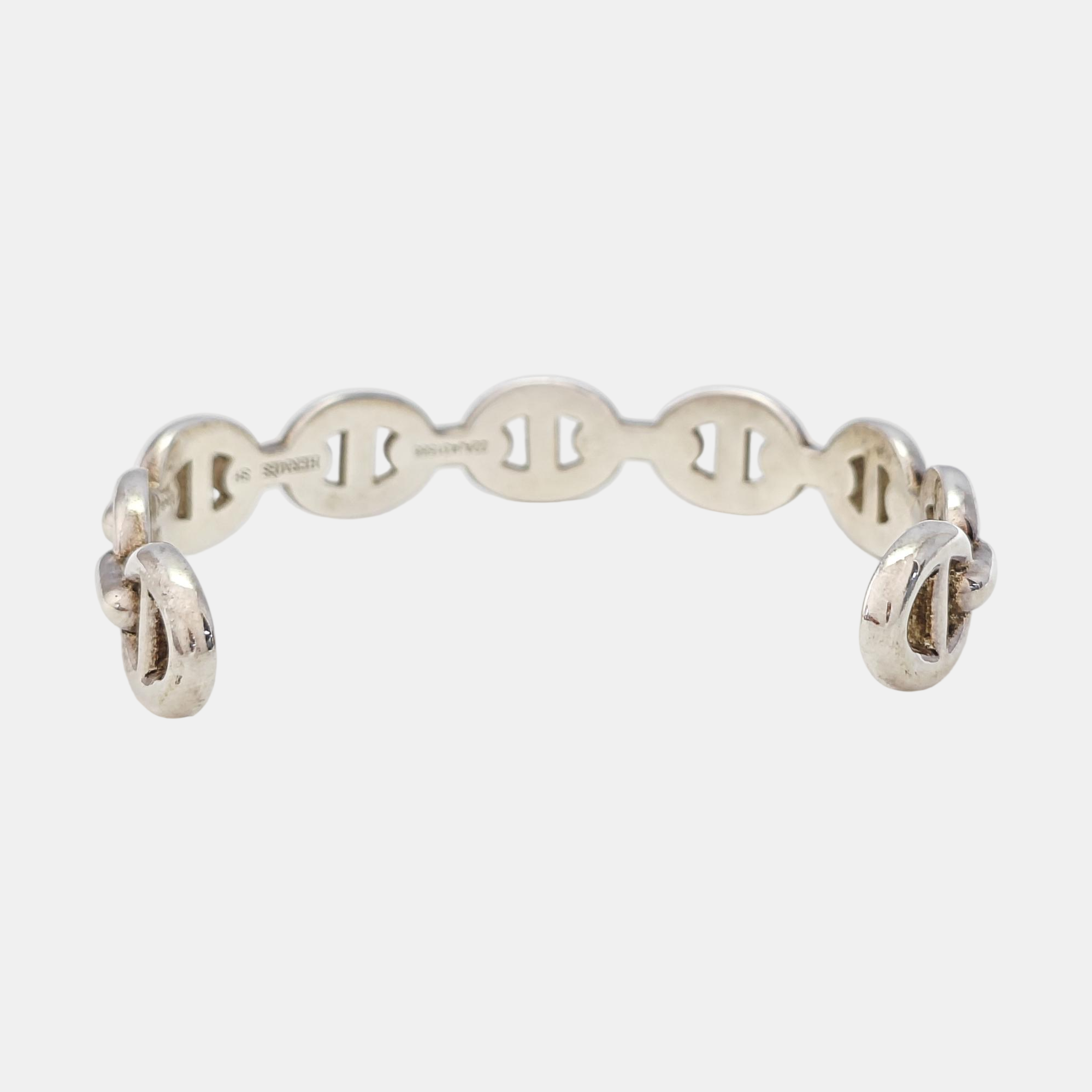 Chaine D'ancre Enchainee 925 Sterling Silver Bangle