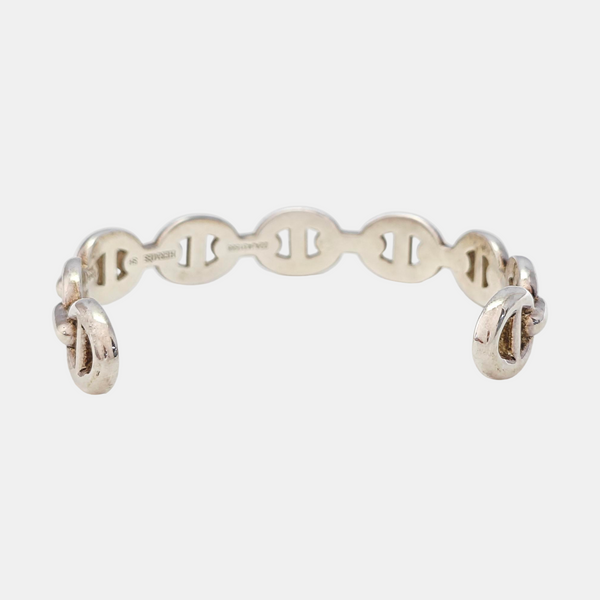 Chaine D'ancre Enchainee 925 Sterling Silver Bangle