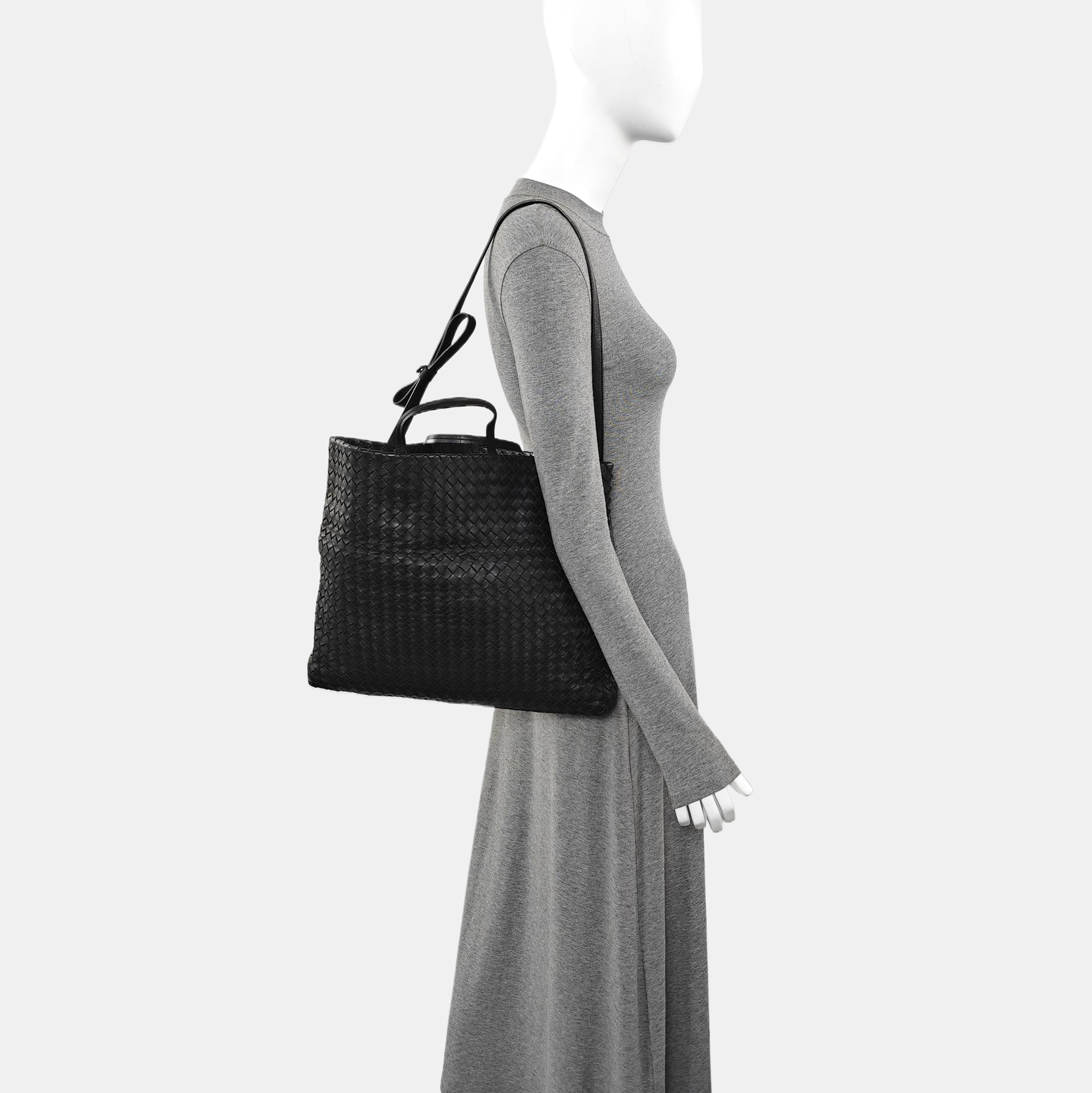 Calfskin Tote Bag Black