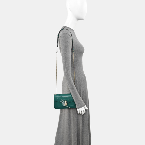 SERPENTI FOREVER Small Calfskin Green