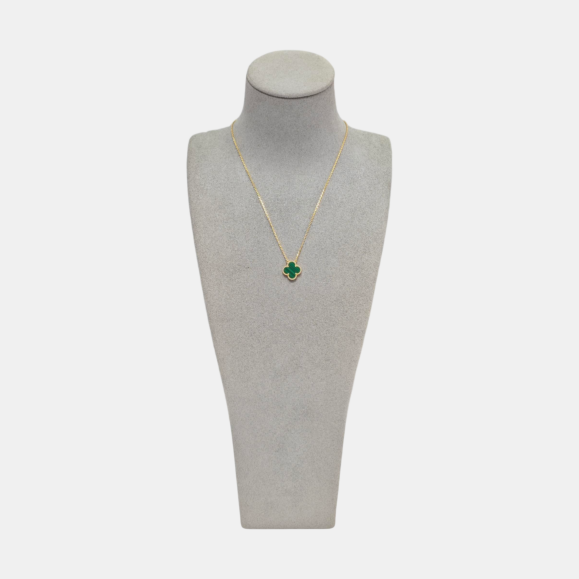 Vintage Alhambra 18k Gold Necklace