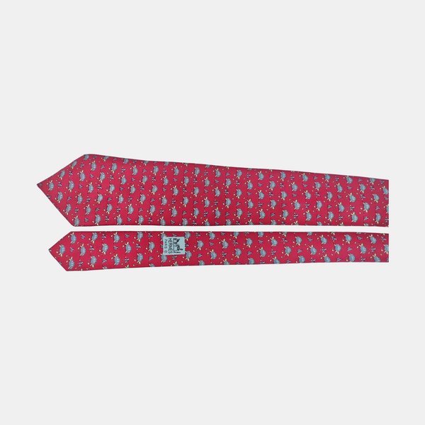 Mulberry Silk Tie Red