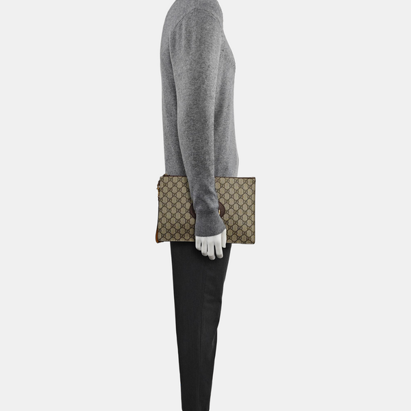Neo Vintage Monogram Coated Canvas Beige